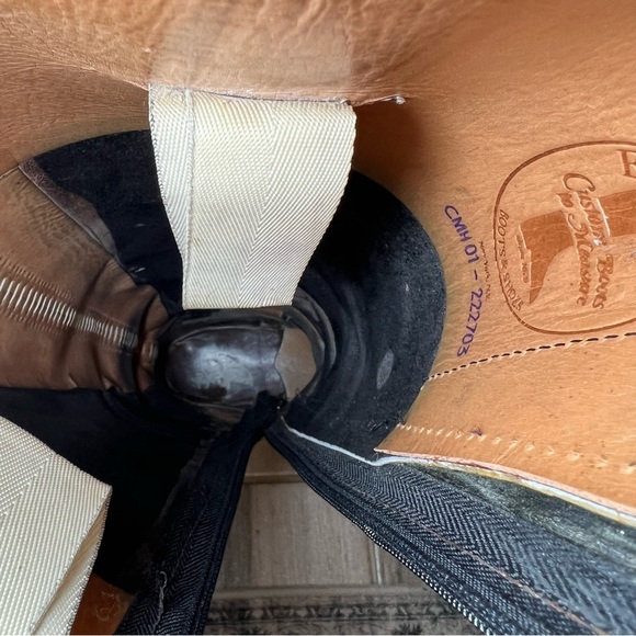E Vogel Custom Made 19” Full Zip Equestrian Riding Boots Women’s 5 - 5.5 - Picture 13 of 16
